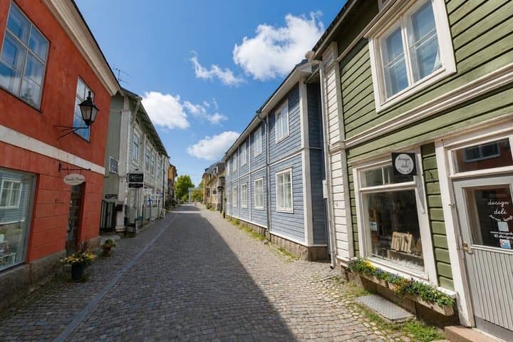 Porvoo Self Guided Audio Walking Tour Painted Stories and Quiz