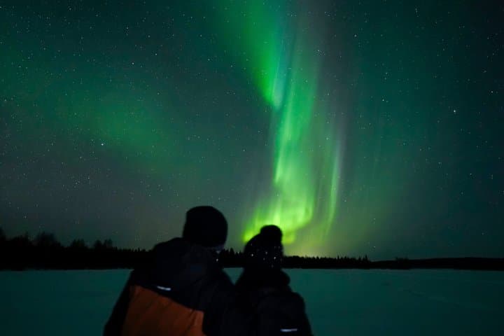 Ylläs: 100% Guaranteed Northern Lights Tour & Free Photos
