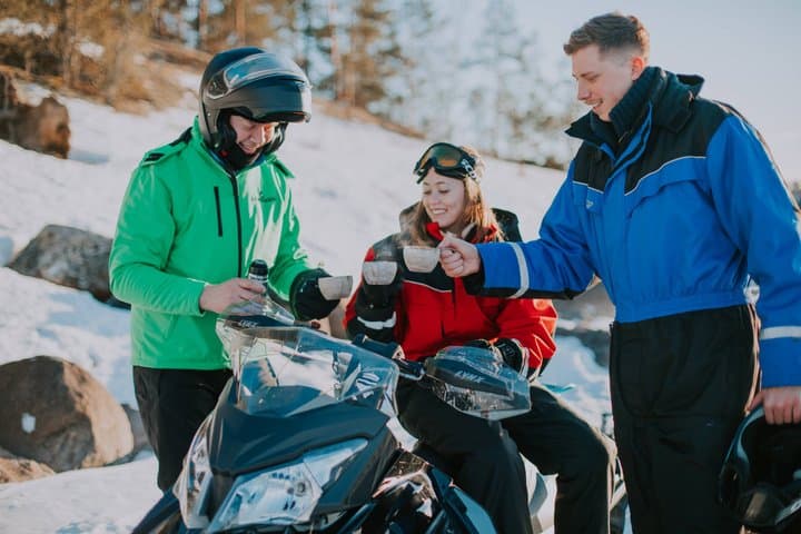 Lapland Family Snowmobile Safari from Rovaniemi
