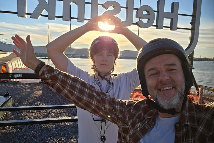 Helsinki Bike or E-Bike Tour, Sauna & Vegetarian BBQ