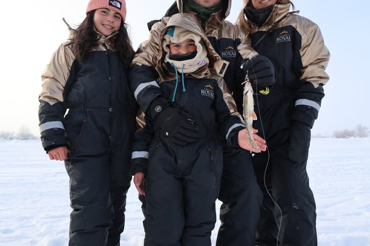 Lakeside Ice Fishing Experience