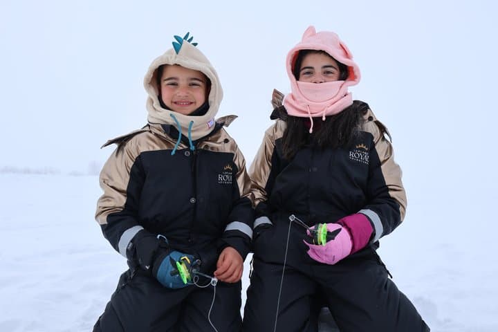 Lakeside Ice Fishing Experience