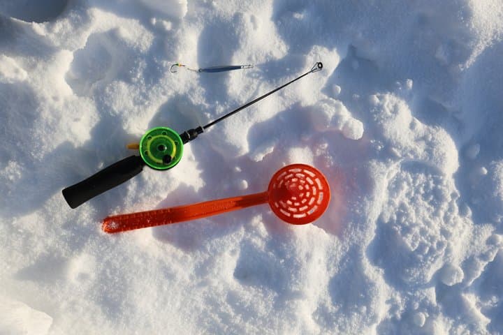 Lakeside Ice Fishing Experience