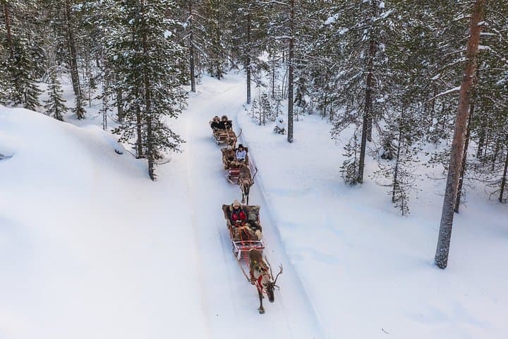Santa Claus Village with Reindeer & Husky Ride