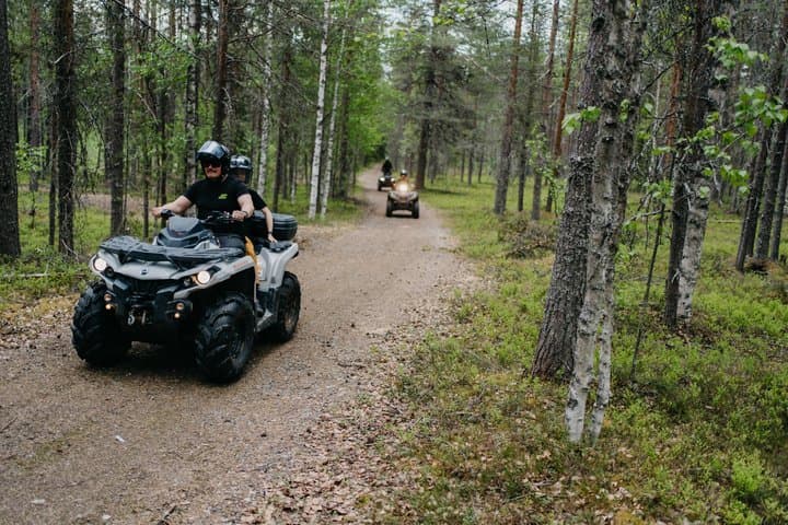 ATV Safari on Tundra - Saariselkä