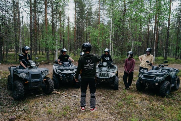 ATV Experience with Campfire Lunch - Saariselkä