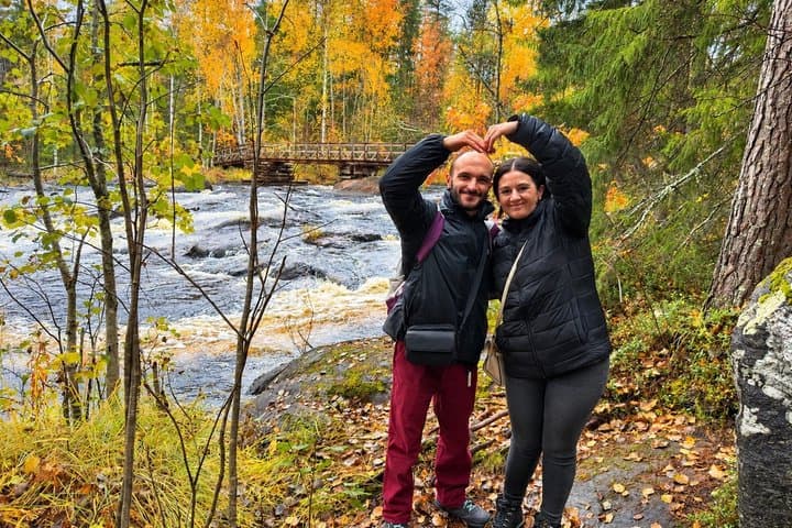 Santa Claus Village & Rovaniemi Nature, City Tour with Local BBQ