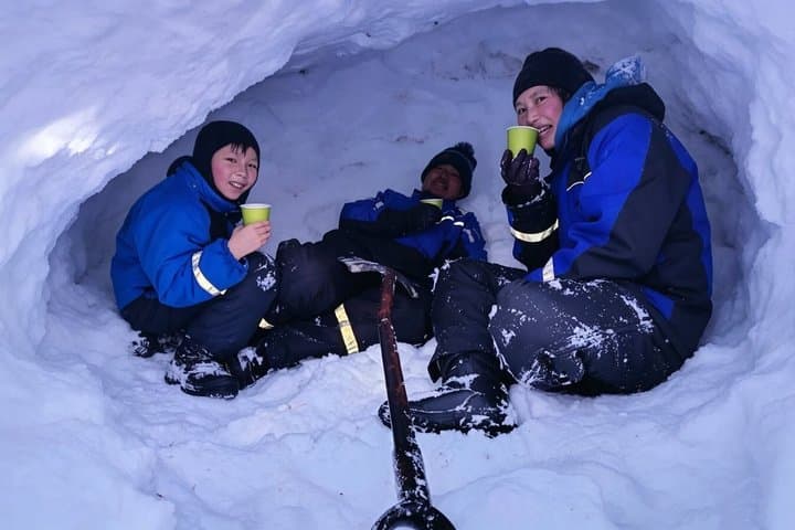 Build Your Own Snow Igloo – Arctic Overnight Experience