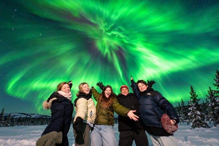 Rovaniemi: Northern Lights Tour, 100% Guarantee with Free Photos