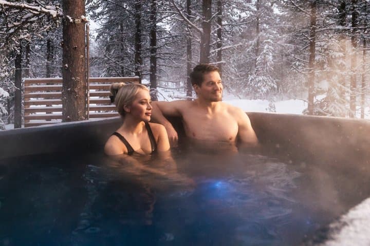 Rovaniemi Sauna World with a Hot Tub, Jacuzzi and Cold Pool